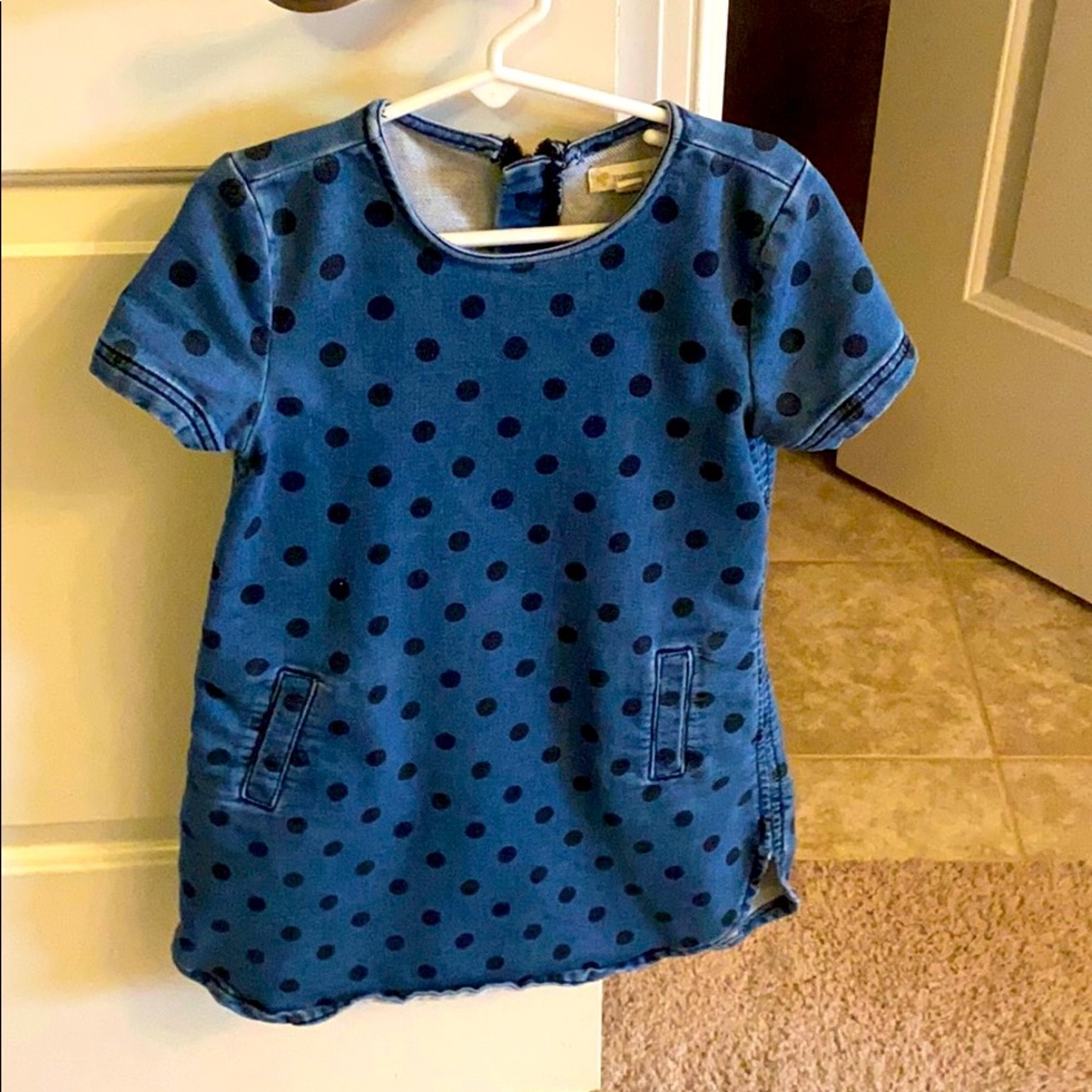 Girls denim dress